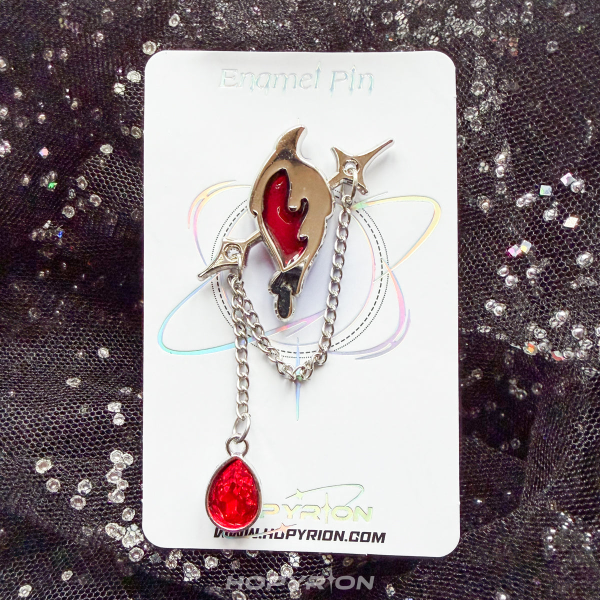 Piercing Heart | Enamel Pin
