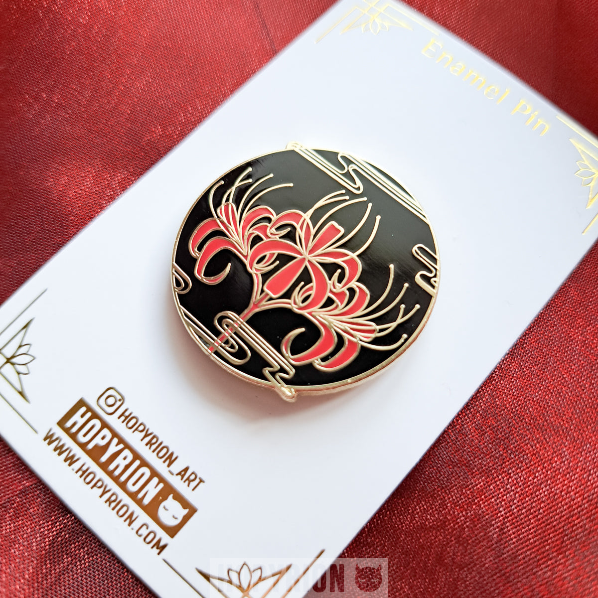Spider Lily | Enamel Pin