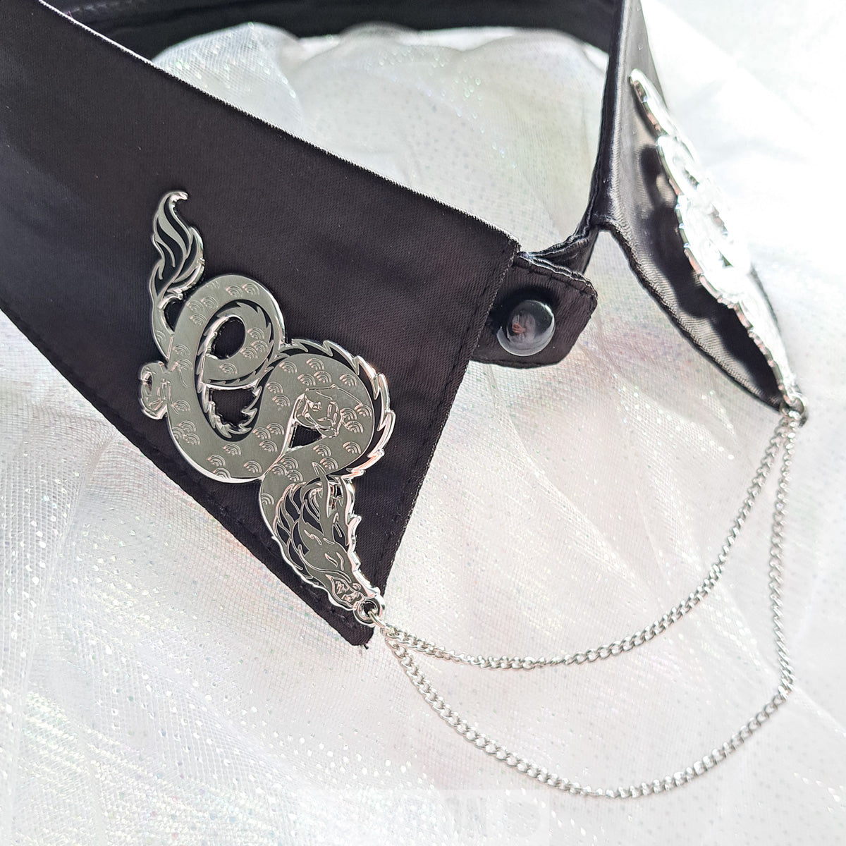 Twin Dragon | Chain Pin